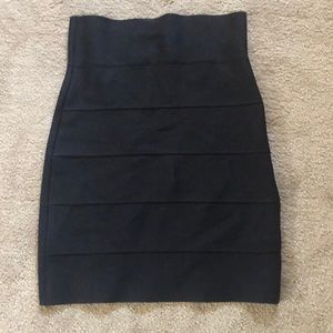 BCBG bandage mini skirt